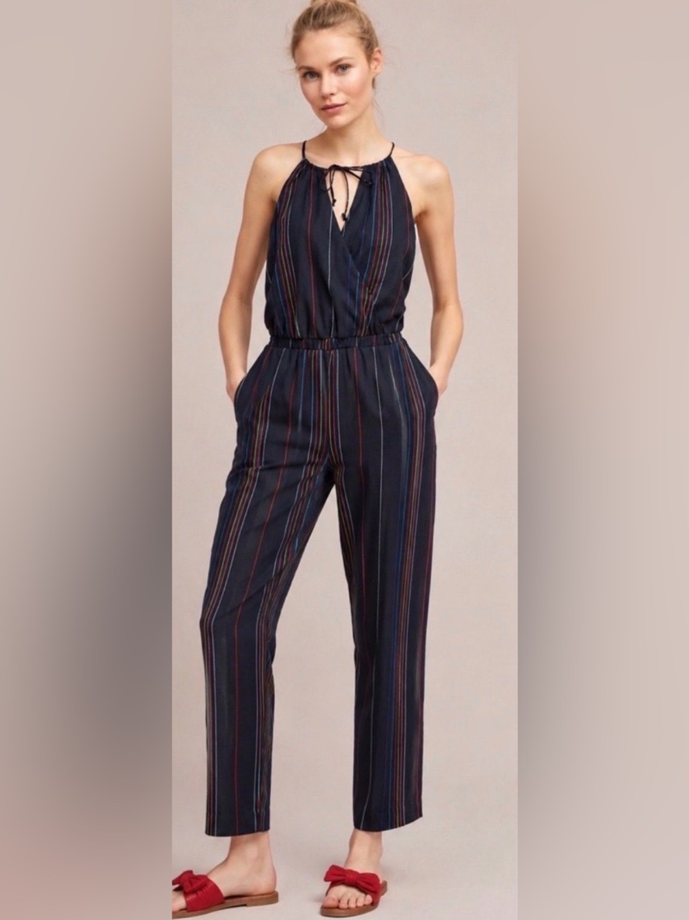 Anthropologie Dolan Left Coast Collection Cotton Jumpsuit, size XS